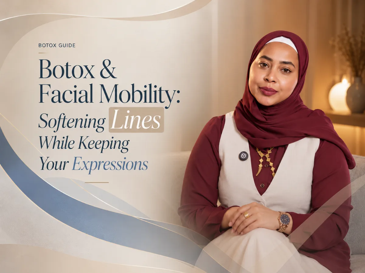 Natural-looking Botox result preserving facial expressions — Dr. Hanadi Ibrahim, Sharjah